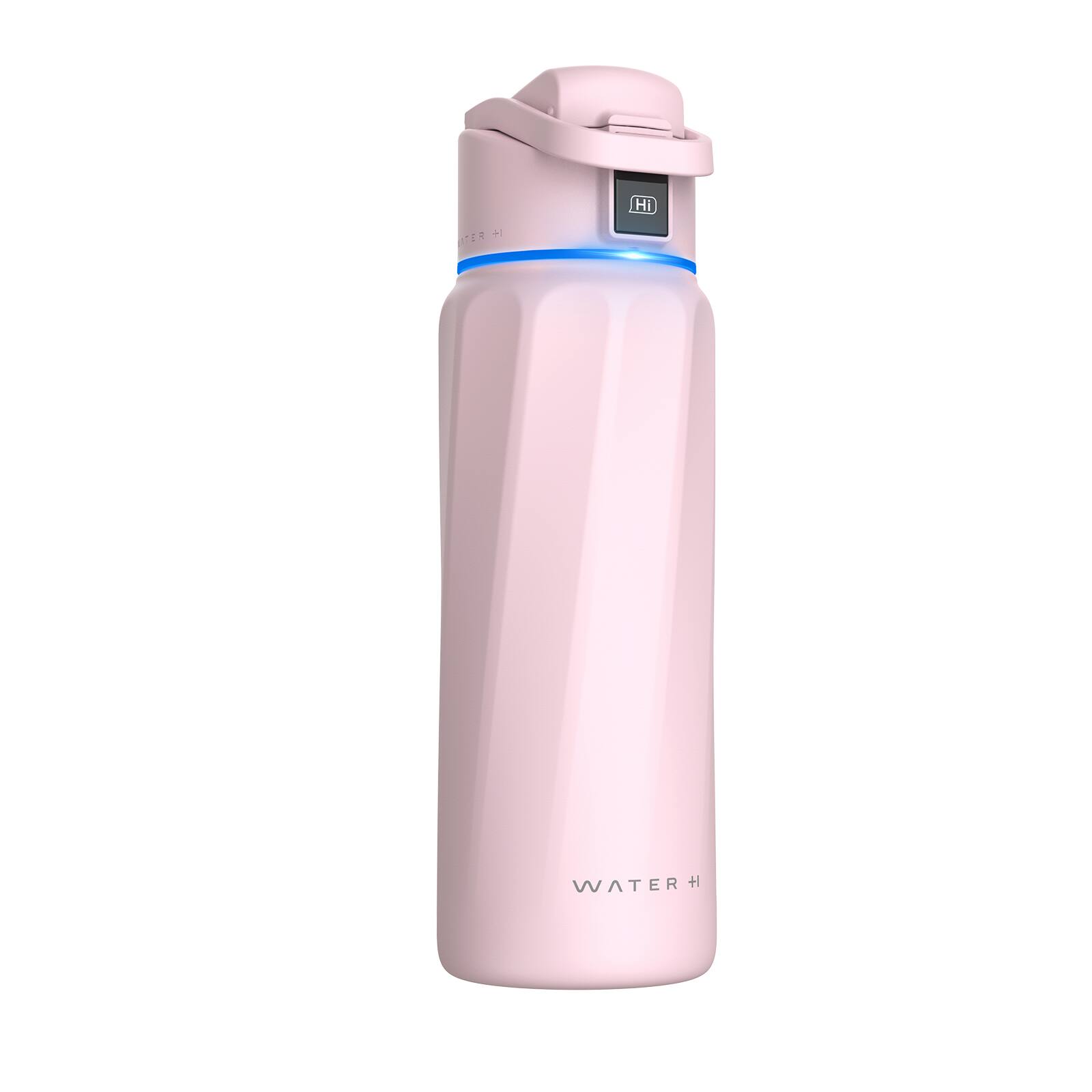 Front. WaterH - WaterH BOOST Smart Water Bottle 32 oz - Pink.