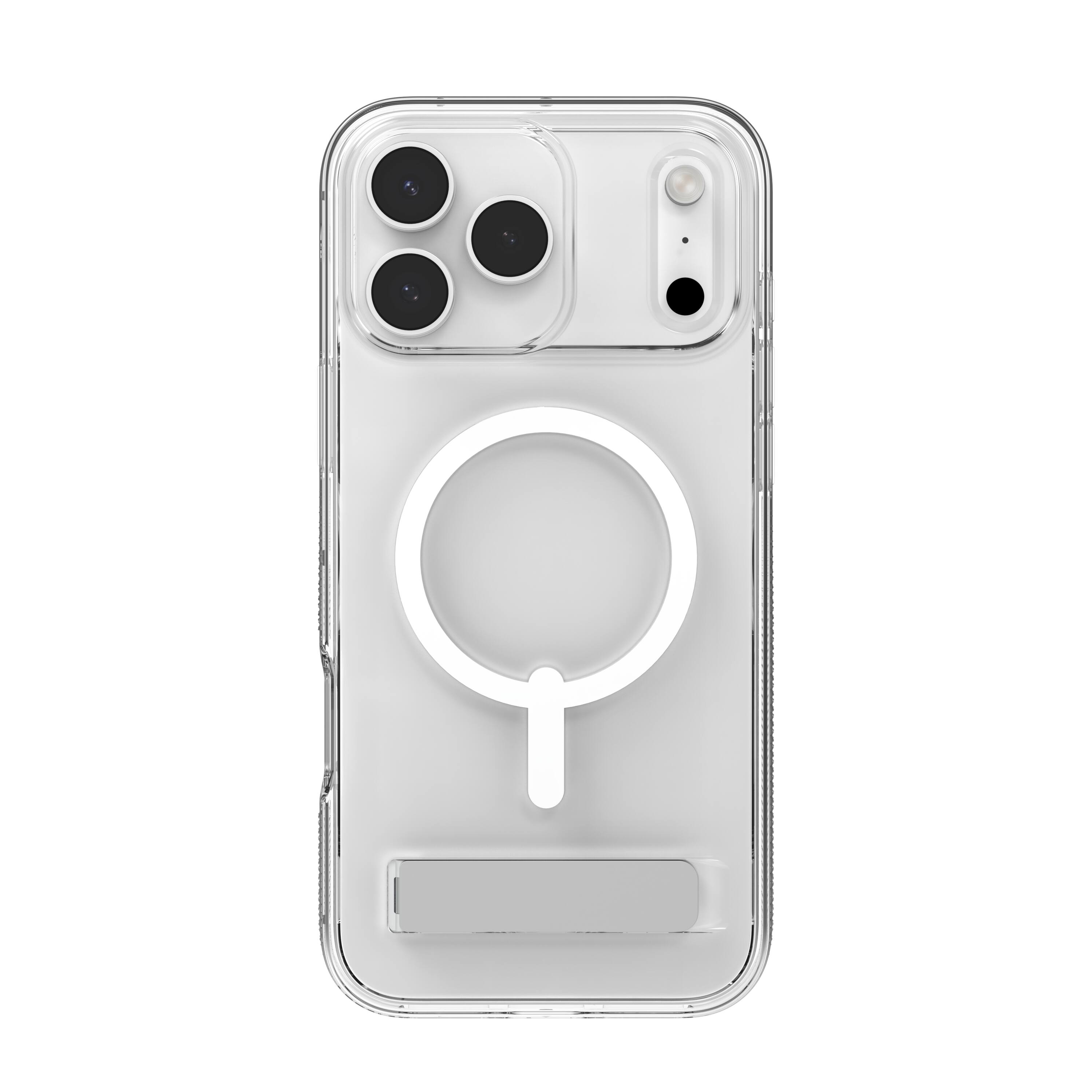 Alt View 12. ZAGG - Crystal Palace Snap MagSafe Compatible Case w/ Kickstand for Apple iPhone 17 Pro Max - Clear.