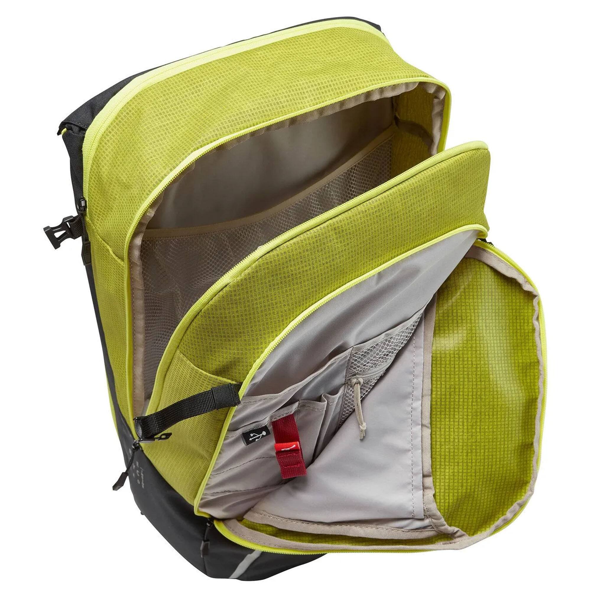 Alt View 3. VAUDE - Vaude Cycle 28 II Luminum Bike Bag and Backpack  - Bright Green - Bright Green.