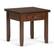 Front. Simpli Home - Artisan End Table - Russet Brown.