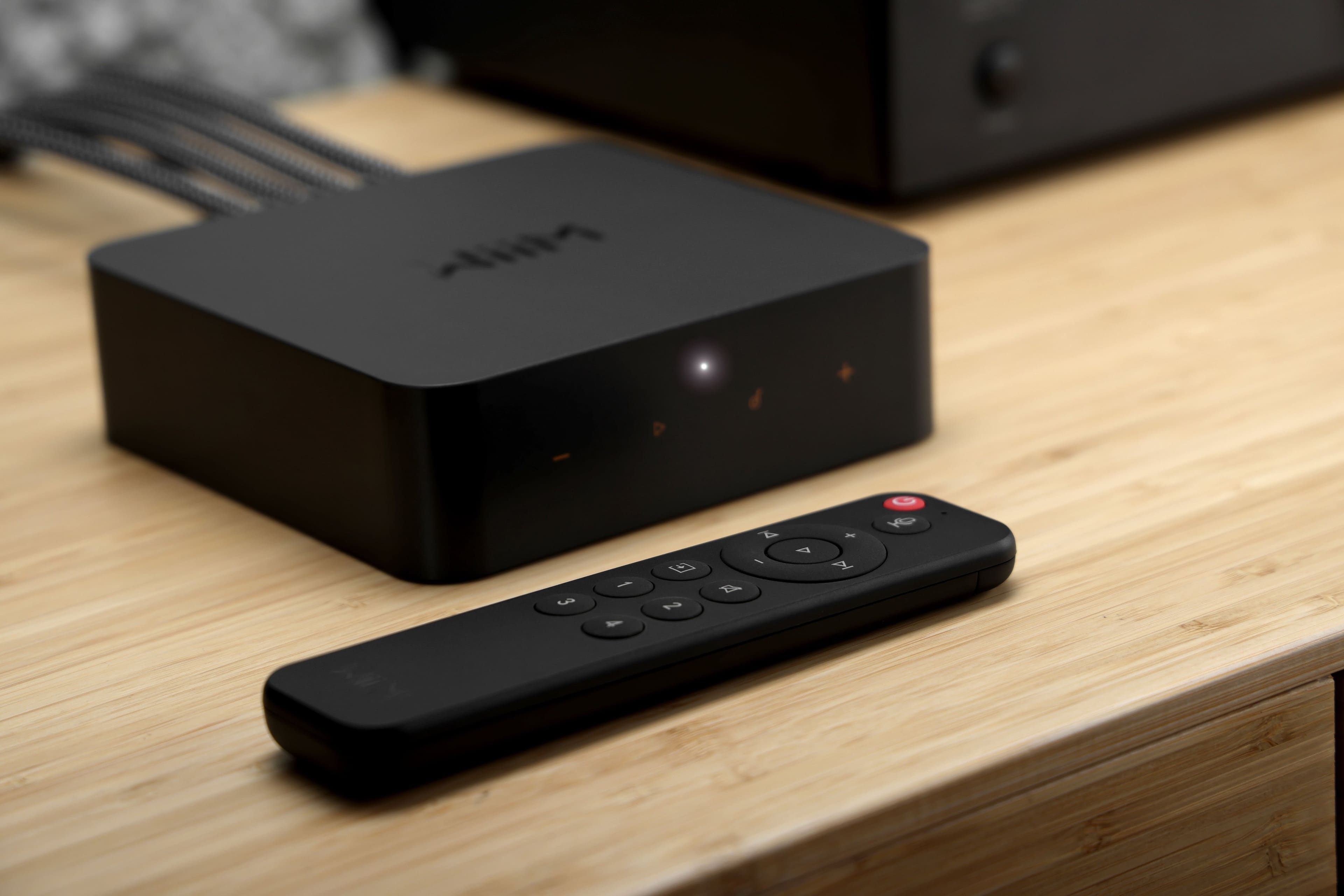 WiiM Pro Plus Wireless Audio Streamer Black ASR003-Black - Best Buy