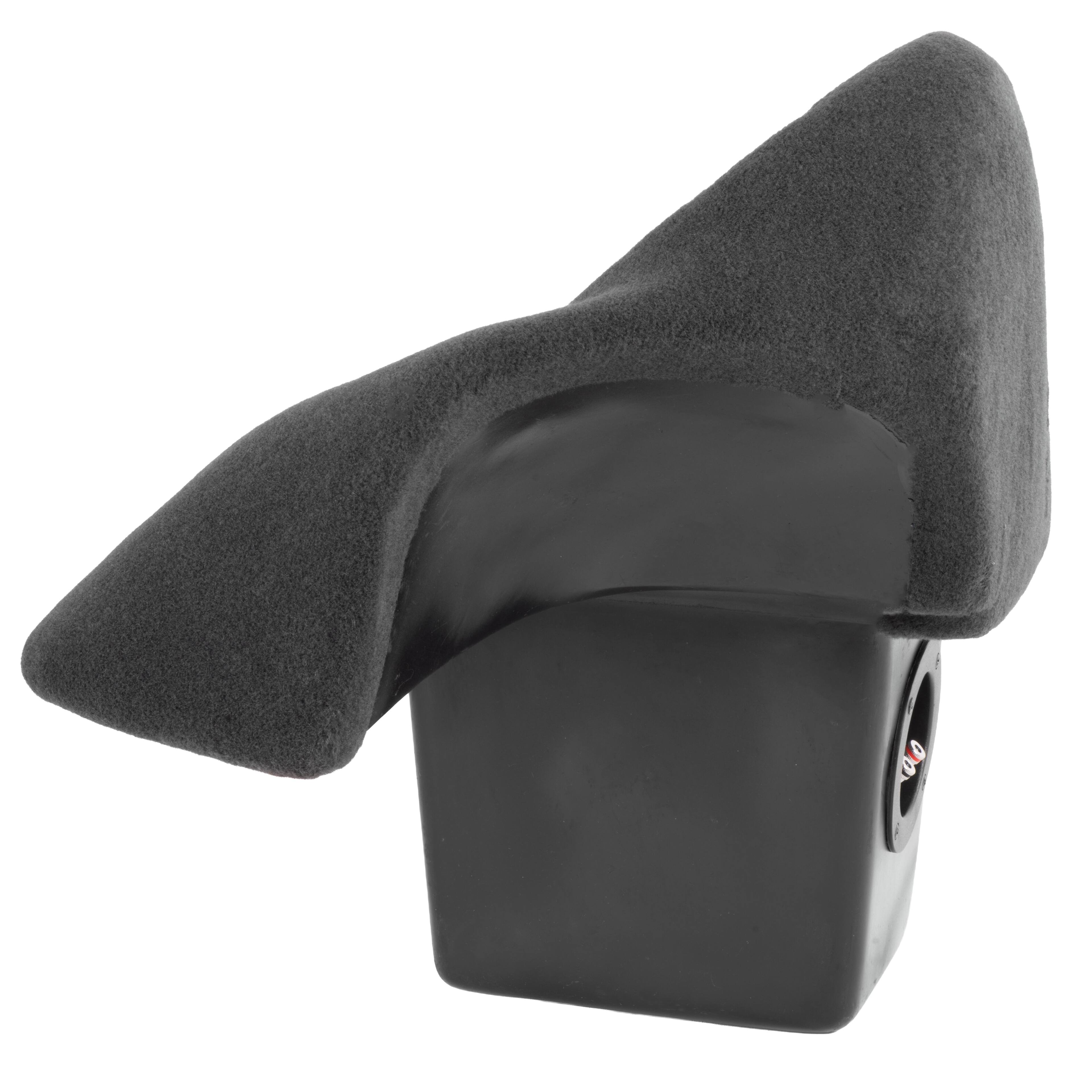 Alt View 1. NVX - UBE-GM-VETC6 BOOST Box Custom Fit 10in Empty Sealed Subwoofer Enclosure for select 2006-2013 Chevrolet Corvette.