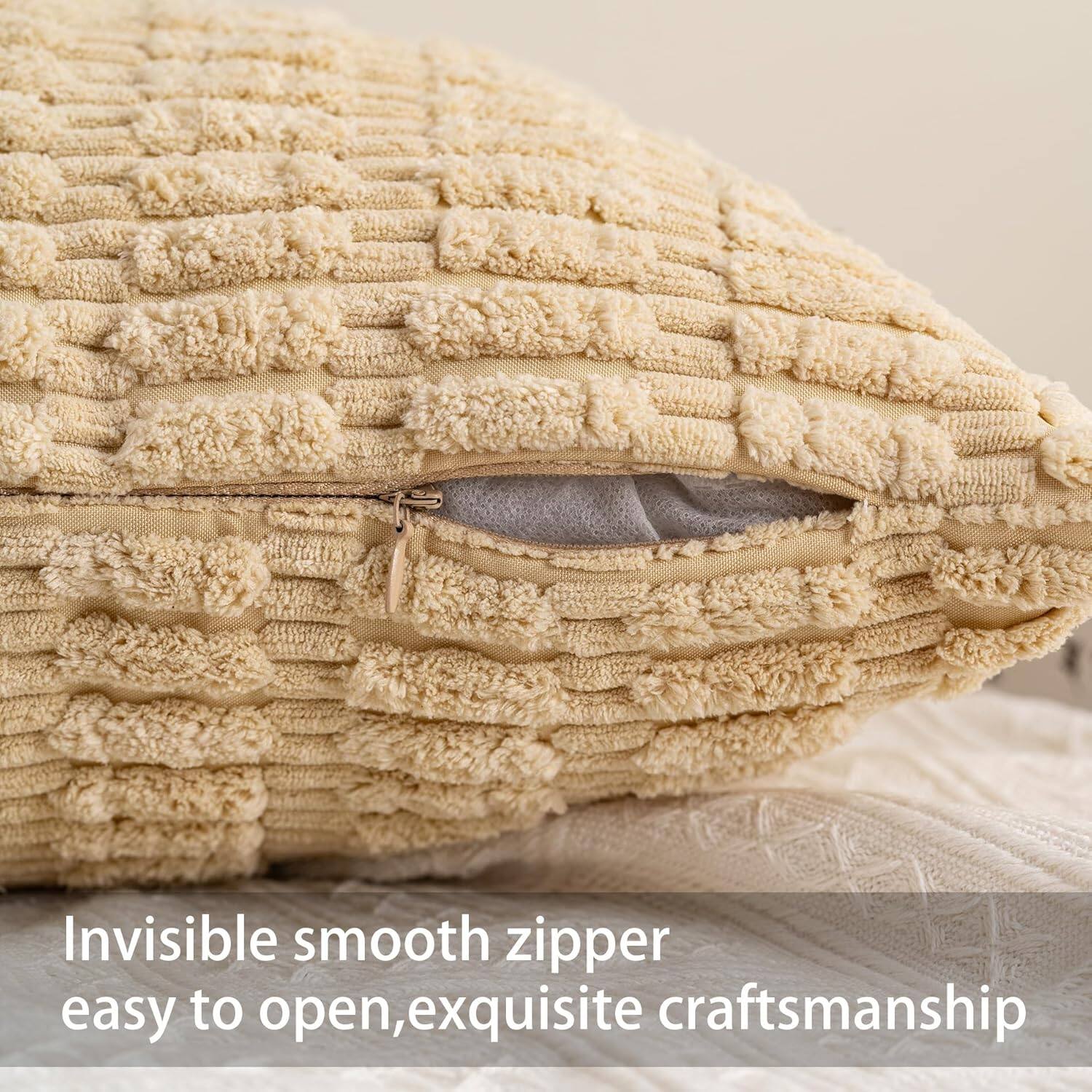 Invisible smooth zipper easy to open, exquisite craftsmanship