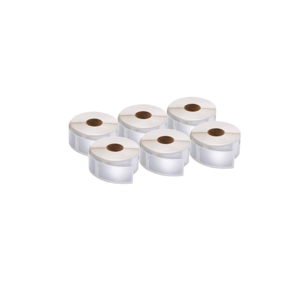 DYMO - 2050764 LW 1 in. x 2.13 in. Multipurpose Labels - (6/Pack) - White