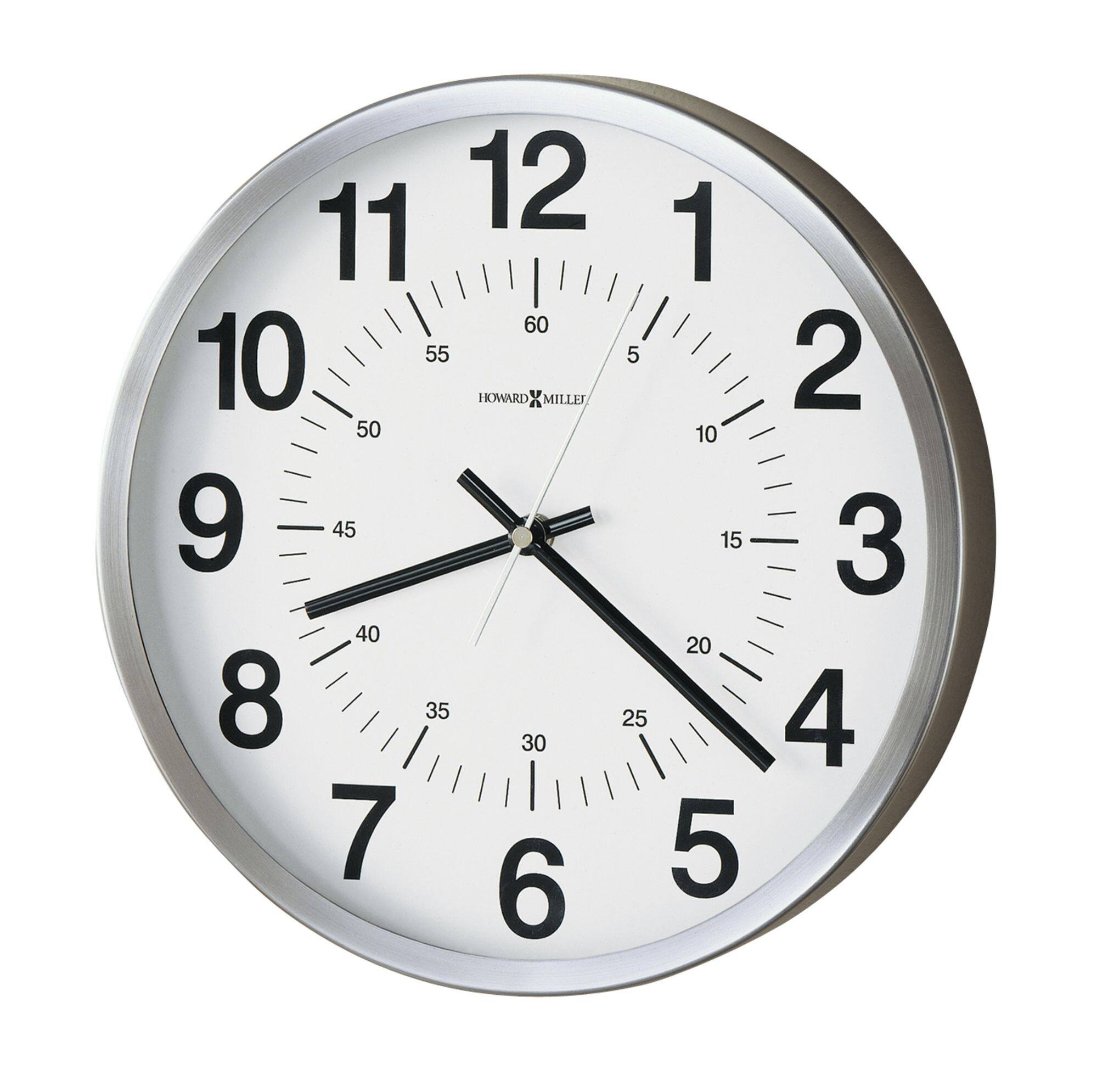 Howard Miller - Easton Wall Clock 625207 Metal - White