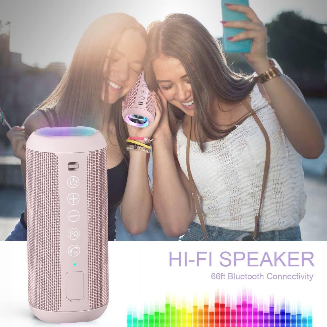 HI-FI SPEAKER  
66ft Bluetooth Connectivity