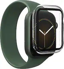 Front. ZAGG - ZAGG GE360-Apple Watch Screen Protector(41/40mm) Glass Elite 360 CLER - clear.