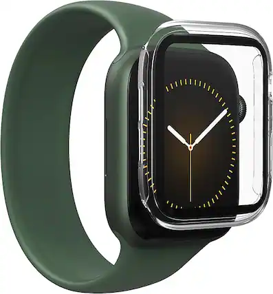 Front. ZAGG - ZAGG GE360-Apple Watch Screen Protector(41/40mm) Glass Elite 360 CLER - clear.