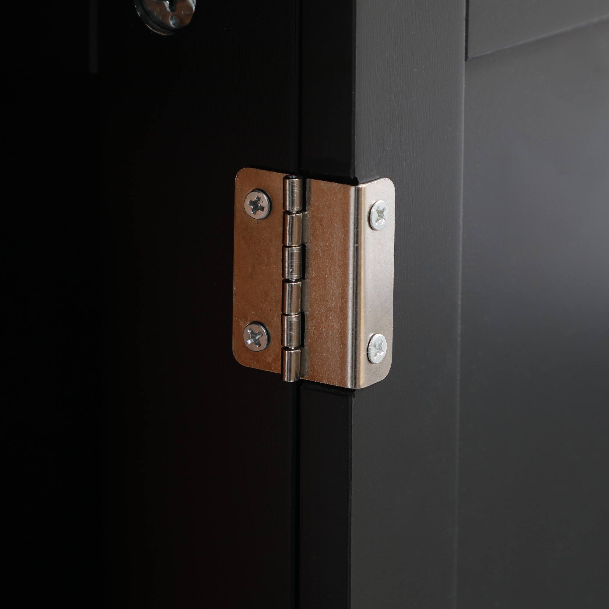 Alt View 7. Homcom - Under Sink Bathroom Cabinet w/ 2 Doors & Shelf, Pedestal Vanity - Black.