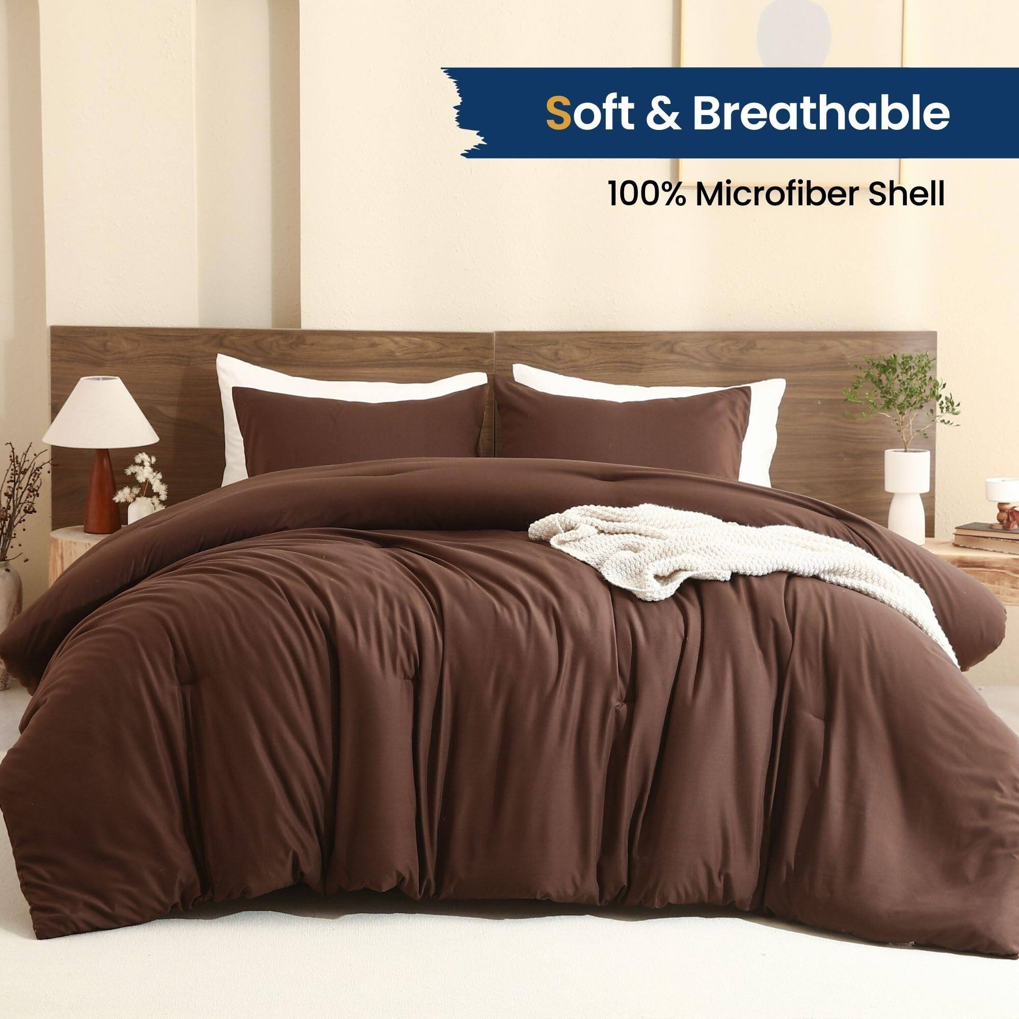 Soft & Breathable  
100% Microfiber Shell