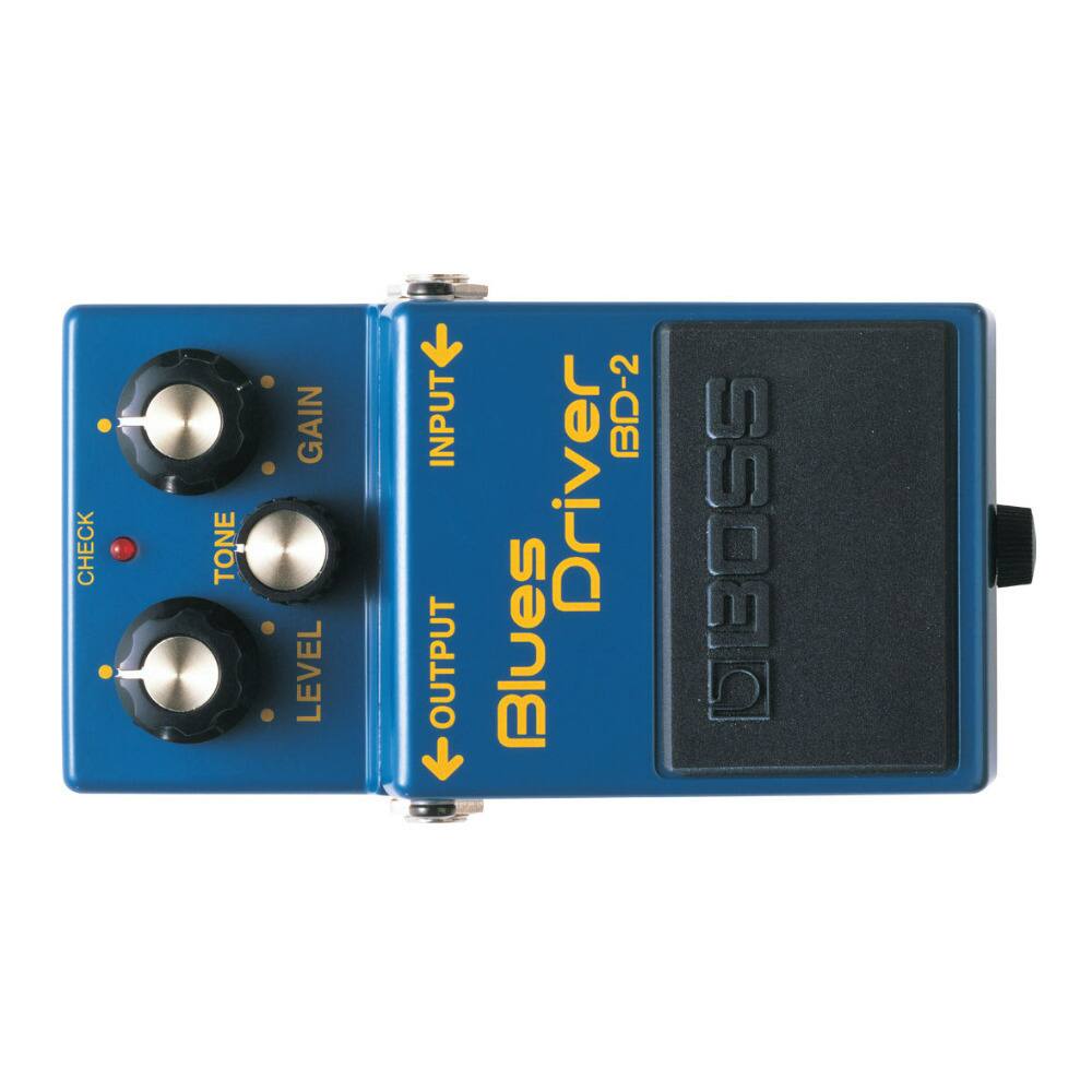 CHECK TONE GAIN LEVEL INPUT OUTPUT BOSS Blues Driver BD-2