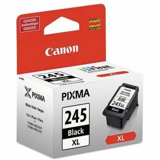 GENUINE Authentique GENUINO Canon FINE 245 Black XL Canon PIXMA 245XL PIXMA Black Noir 245XL Negro Black For Pour 245 Para PIXMA MG2420 MG2520