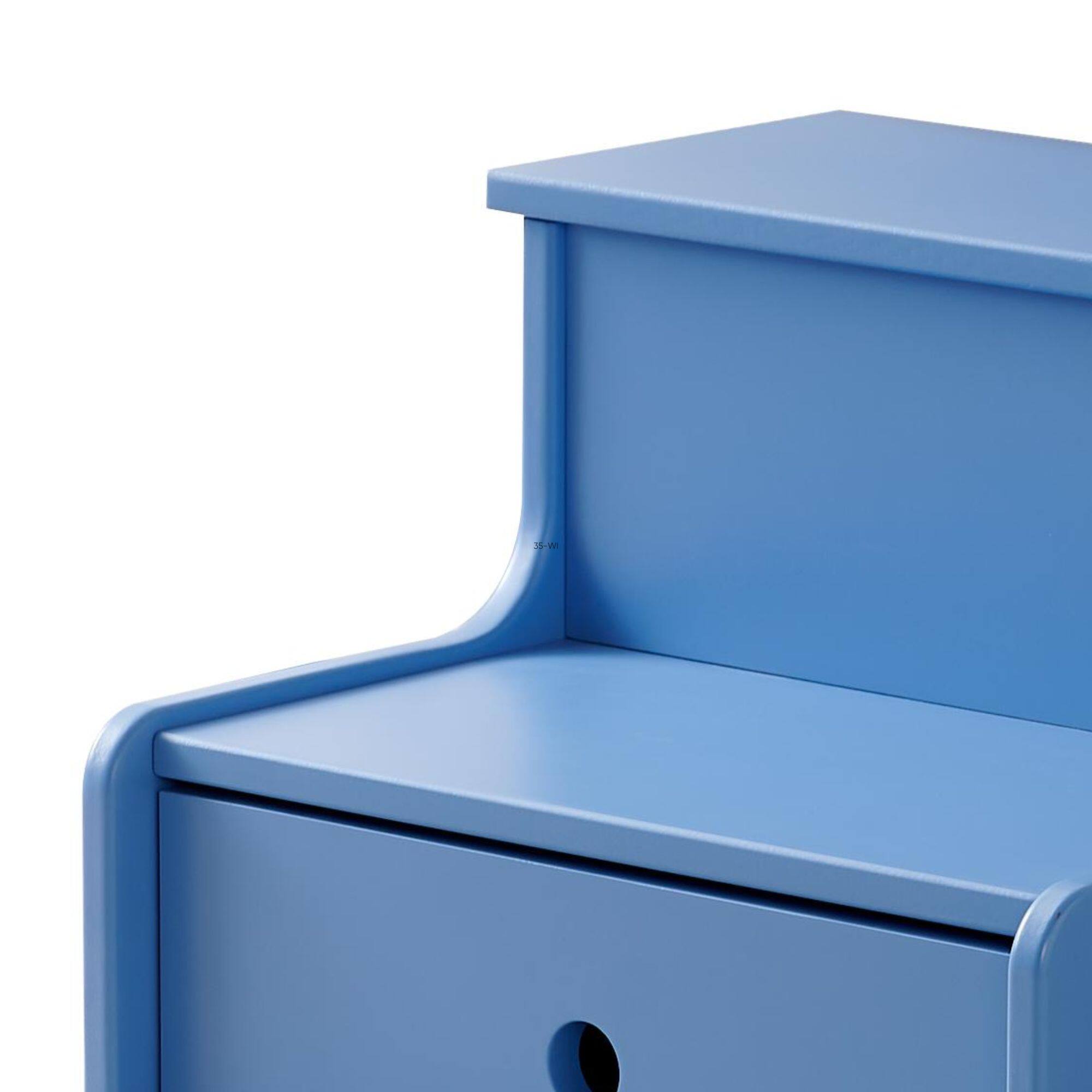 Back. Kings Brand Furniture - Kings Brand Furniture Wooden Toddler Step Stool for Kids with Storage for Bedroom, Bathroom & Kitchen - Windsurfer.