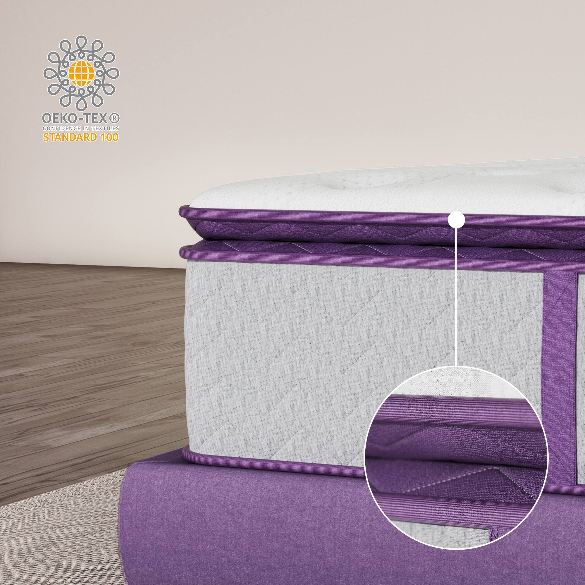 OEKO-TEX®  
CONFIDENCE IN TEXTILES  
STANDARD 100