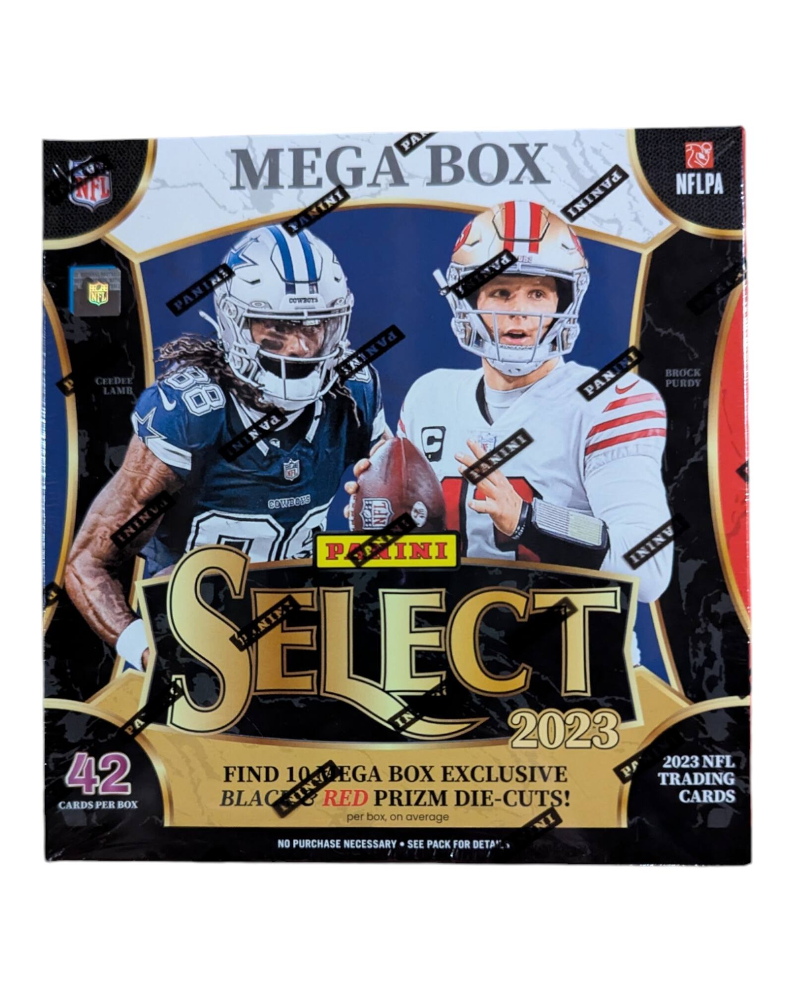 Panini - 2023 Select Football Mega Box (Black & Red Prizm's)