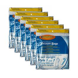 EnviroCare - 18-Pack Style 1 & 7 Paper Vacuum Bags for Bissell BGU1451T Upright