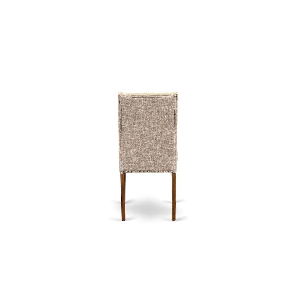 Alt View 2. East West Furniture - Dining Room Set Natural - Brown.