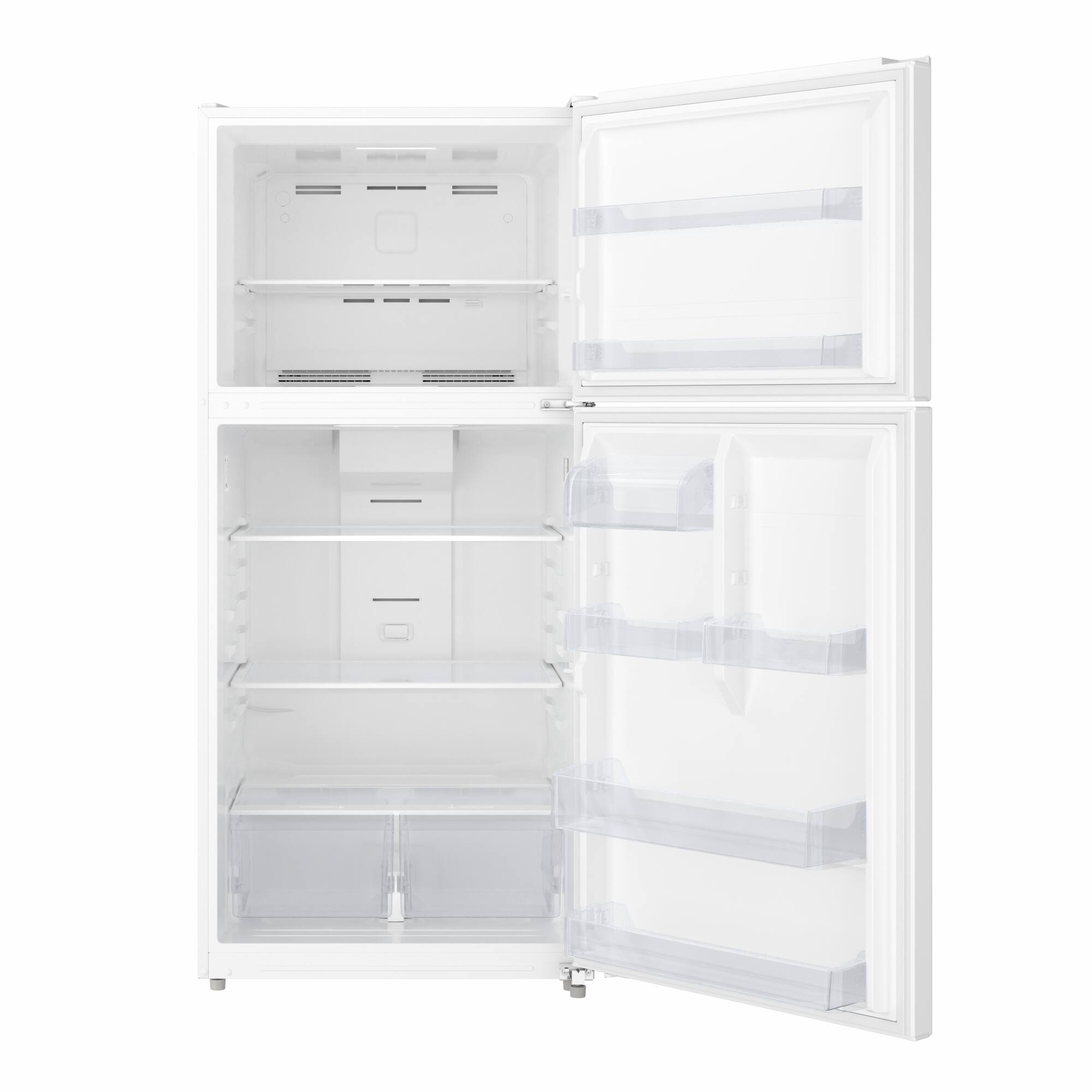 Alt View 3. Koolmore - 30 In. 20 Cu. Ft. Top-Freezer Household Refrigerator in White, Energy Star Certified - White.