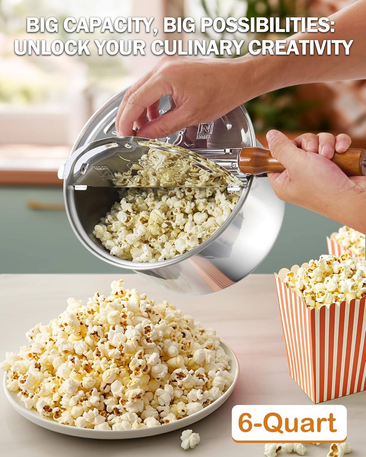 BIG CAPACITY, BIG POSSIBILITIES: UNLOCK YOUR CULINARY CREATIVITY

6-Quart