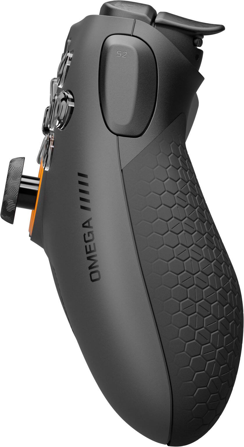 Alt View 7. SCUF - Omega Wireless Performance Controller for PS5 & PC - Steel Gray.