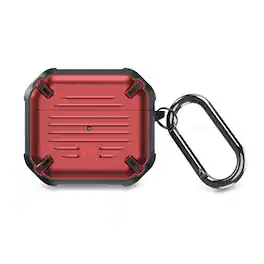 Mybat Pro - Armor Series Case for Apple AirPods 3- Red - Black