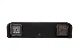 KICKER - L7T Dual 10" 2-Ohms Enclosure Subwoofer for Ford F-150 Crew Cab 2009-newer and Ford SuperDuty Crew Cab 2017--newer - Black - Front_Zoom