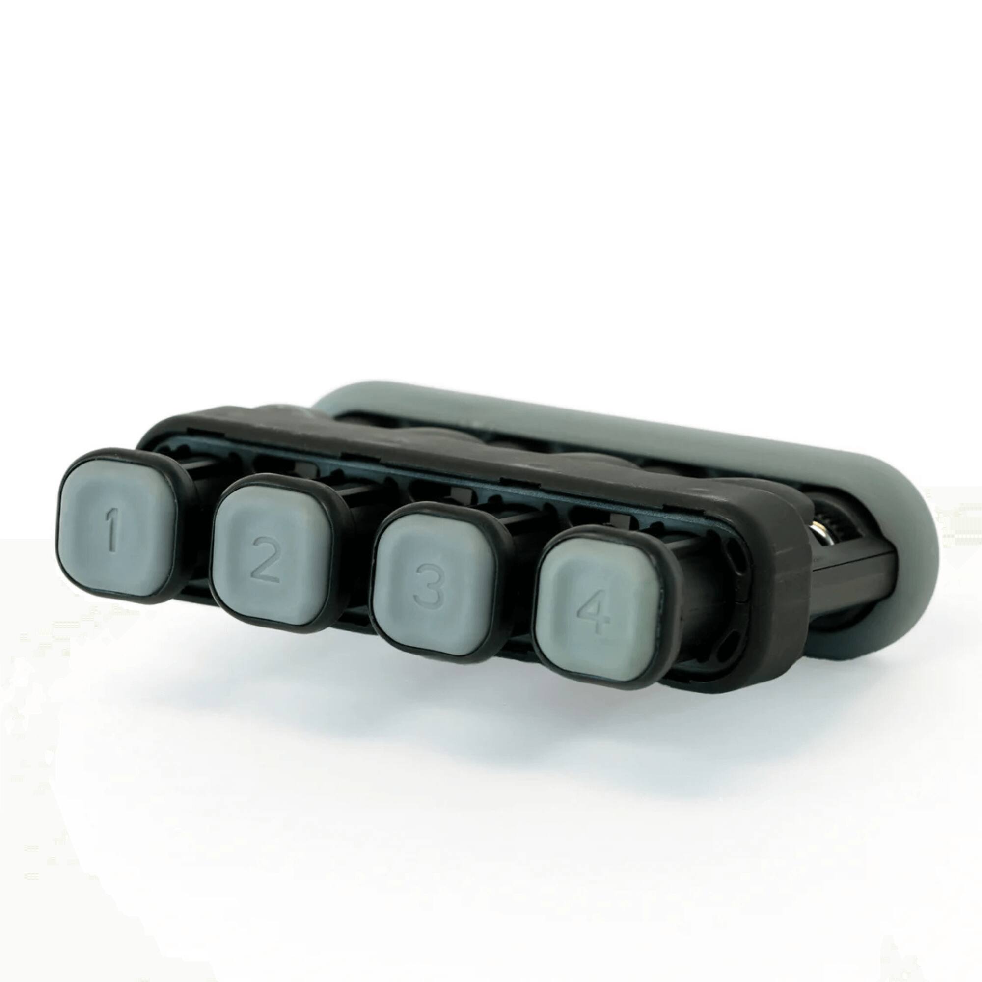 Alt View 4. DFX Powerball - VariGrip Fingertip Callus Builder - Black.