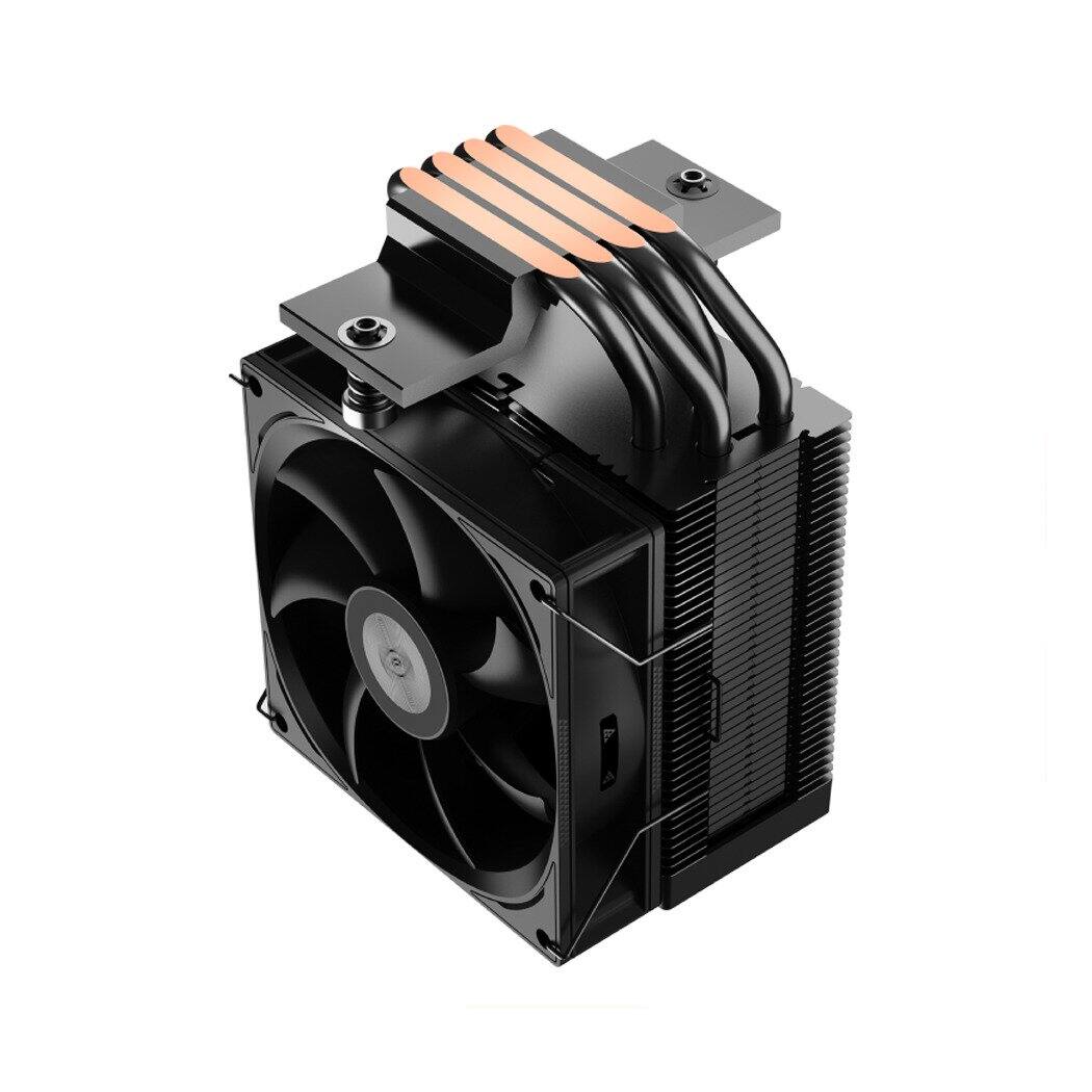Back. PCCOOLER - R400 CPU Air Cooler, 4 Heat pipes - Black.