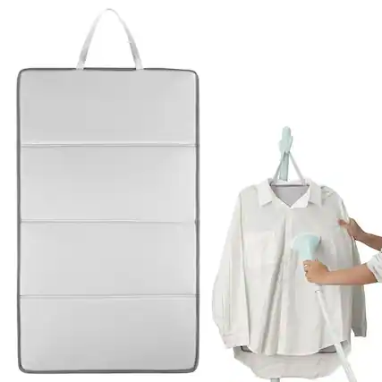 Front. Vulpecula Spade - Steamer Board for Clothes,Stand for Steaming Clothes,Steamer Pad,Hanging Ironing Board,Steamer for Clothes,Hanging Steam.