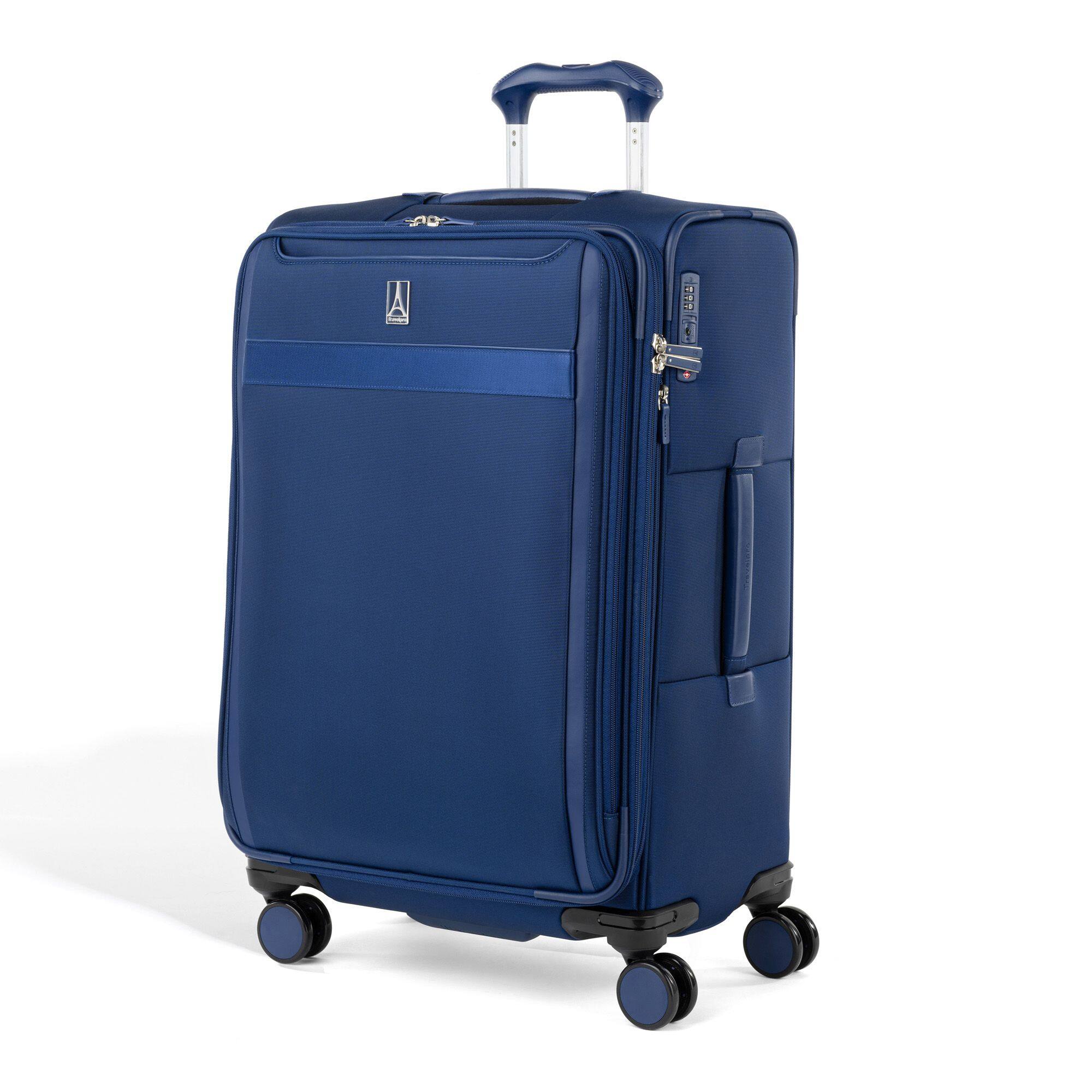Alt View 2. Travelpro - Versapack + Softside Carry-On & Medium Spinner Luggage Set - Estate Blue.