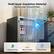 Multi-layer Insulation Material
Double-Layer Tempered Glass
Energy Saving
Block UV Rays
Temp Steady