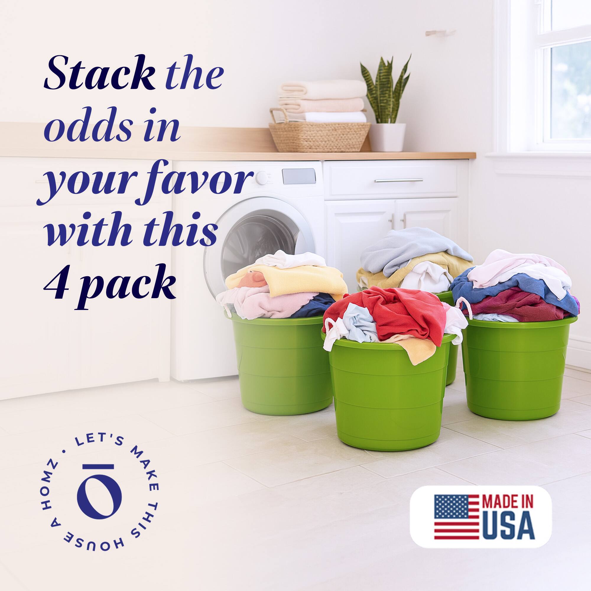 Stack the odds in your favor with this 4 pack

LET'S MAKE THIS HOUSE

MADE IN USA