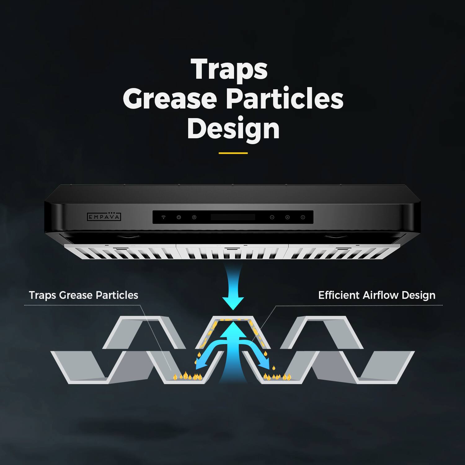 Traps Grease Particles Design CMPAVA Traps Grease Particles Efficient Airflow Design WAM