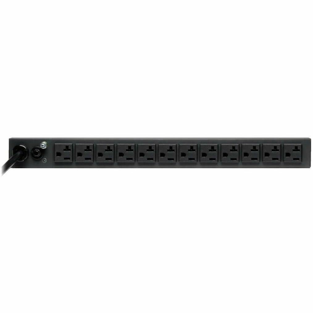 Alt View 1. Tripp Lite - Tripp Lite by Eaton PDU 2.4kW Single-Phase 120V Basic PDU 13 NEMA 5-15/20R Outlets NEMA L5-20P Input 15 ft. (4.57 m) - Unknown.