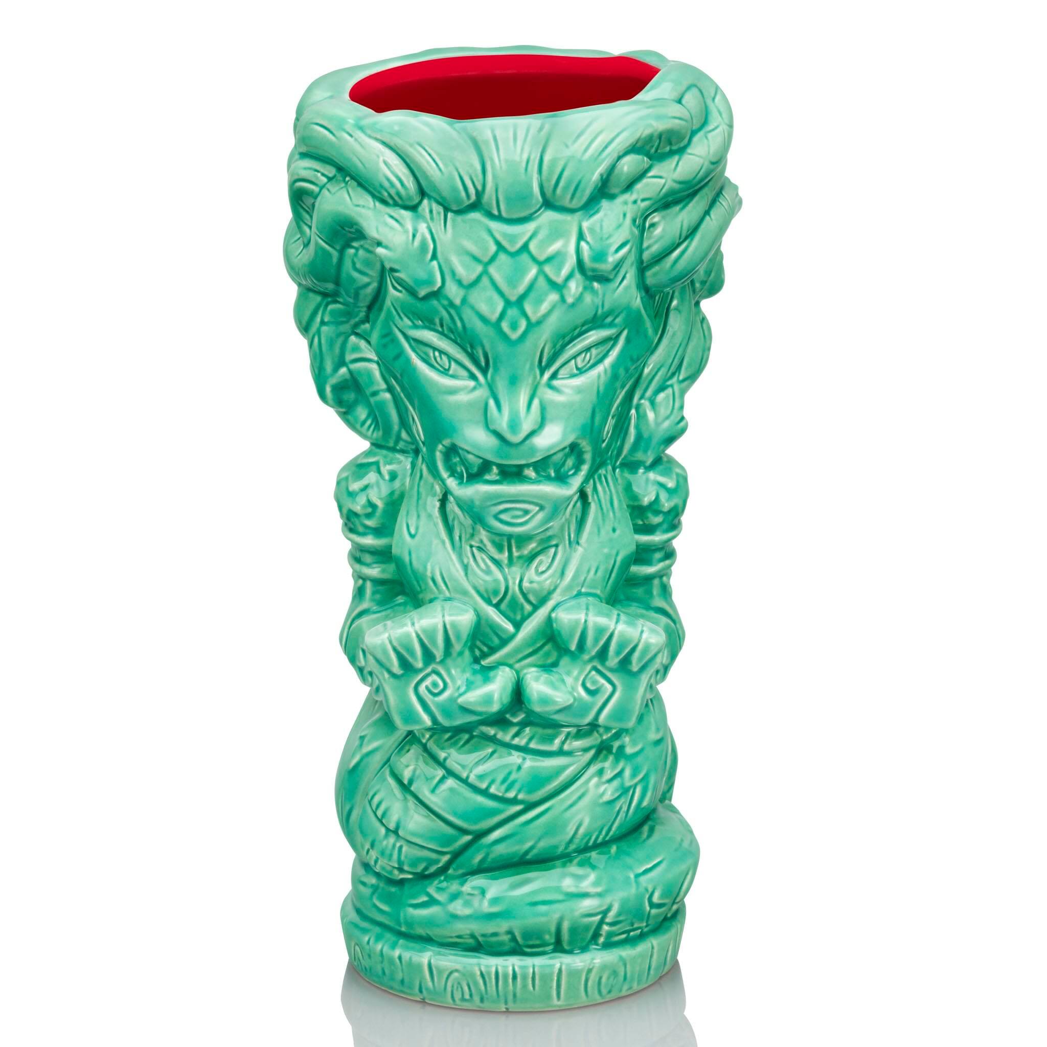 ThinkGeek - Geeki Tikis Medusa Ceramic Mug | Holds 15 Ounces - Green price history on PriceWatchPro