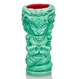 ThinkGeek - Geeki Tikis Medusa Ceramic Mug | Holds 15 Ounces - Green