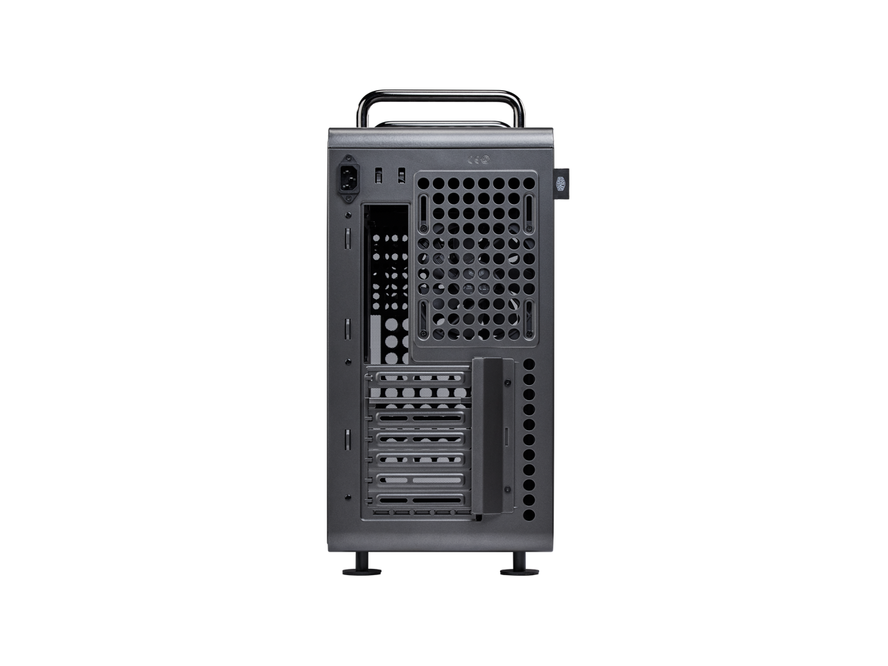 Alt View 7. Cooler Master - Cooler Master QUBE 540 ATX Mid-Tower Case, 415mm GPU Clearance, Tempered Glass, Modular Design - Stardust Iron - Stardust Iron.