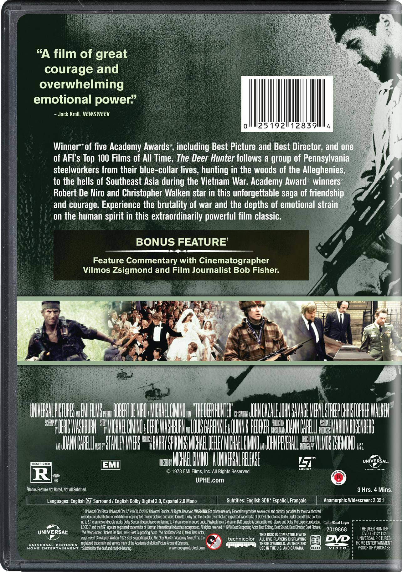 Angle. The Deer Hunter [DVD].