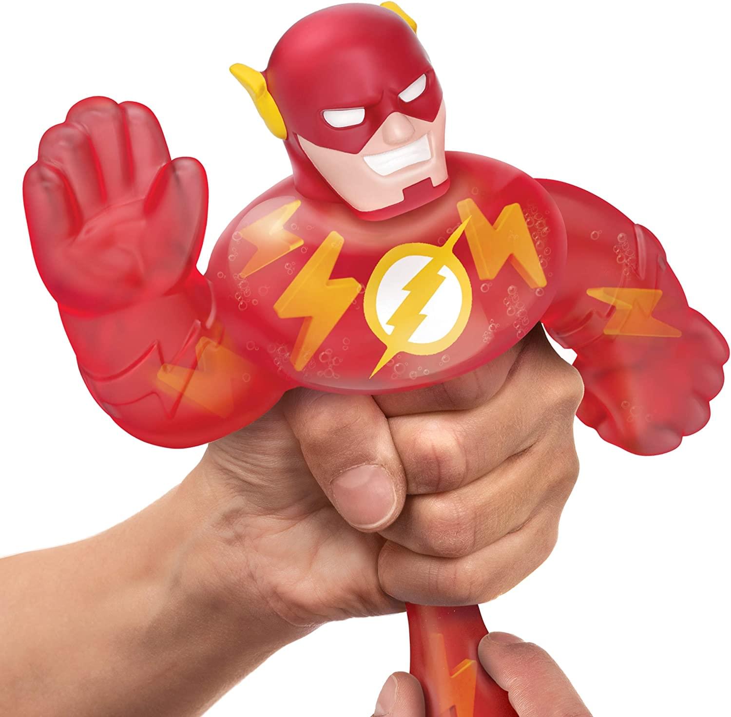 Alt View 10. DC Universe - DC Heroes of Goo Jit Zu Squishy Figure | Flash - Red.
