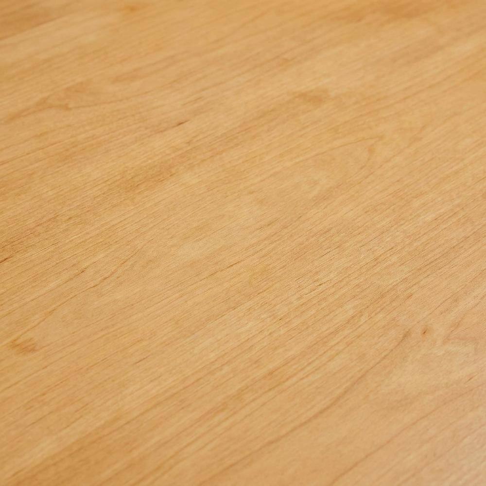 Back. FurniFact - Elegant 60-Inch Solid Wood Dining Table – Farmhouse Kitchen Table - Oak.