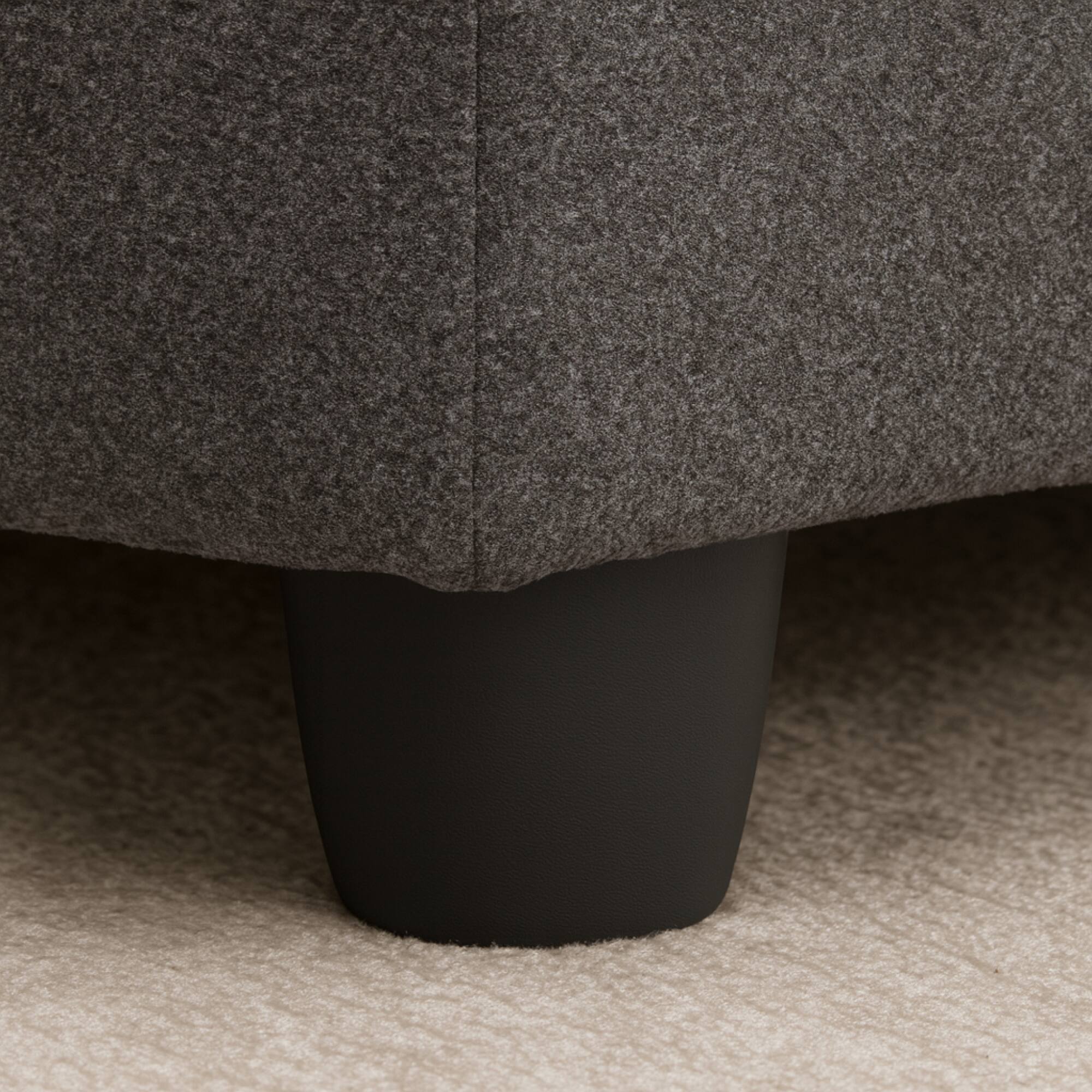 Alt View 8. GOODSILO - Pet-Friendly Armchair with Hideaway Compartment and Bunny-Ear Design for Small Animals and Compact Living Spaces - Dark Gray.
