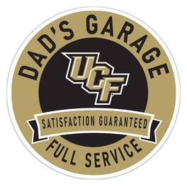 Fan Creations - UCF Knights 16" Dad's Garage Wood Sign - Multicolor