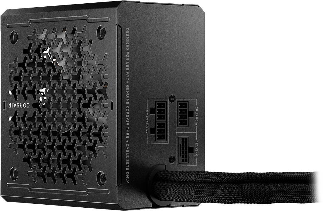 CORSAIR

DESIGNED FOR USE WITH GENUINE CORSAIR TYPE 4 CABLE SETS ONLY

SATA/PATA
CPU/PCIe
12V-2x6