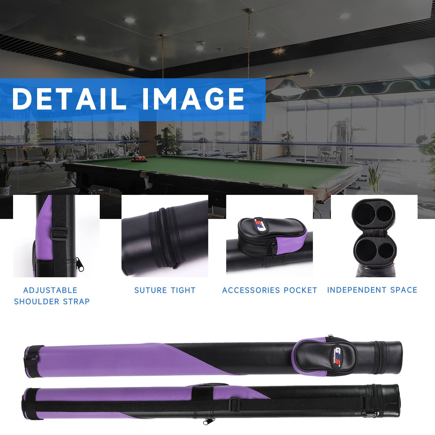 DETAIL IMAGE
ADJUSTABLE SHOULDER STRAP
SUTURE TIGHT
ACCESSORIES POCKET
INDEPENDENT SPACE