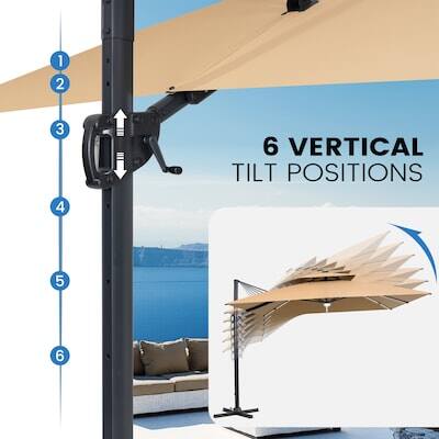 1 2 3 4 5 6 VERTICAL TILT POSITIONS