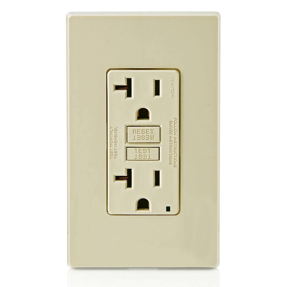 T LEVITON MONTHLY MENSUEL TEST TEST RESET RESET TEST TEST SUIVEZ FOLLOW INSTRUCTIONS INSTRUCTIONS