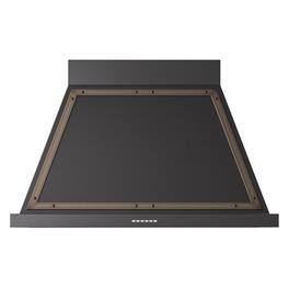 ILVE - 40 inches - Externally Vented - Wall Range Hood - Glossy Black