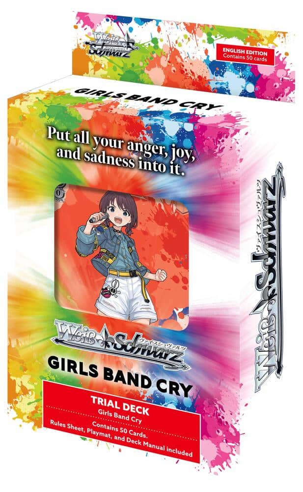Bushiroad, Inc. - Weiss Schwarz - Trading Card Game: Girls Band Cry Trial Deck - Girls Band Cry Premium Booster (GCR) price history on PriceWatchPro