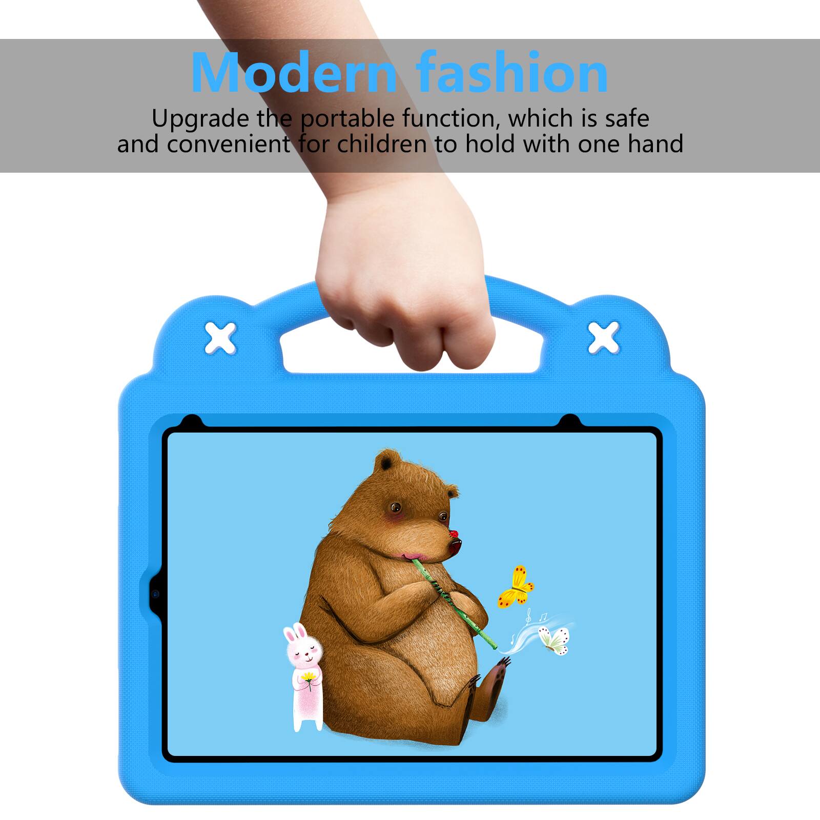 Modern fashion  
Upgrade the portable function, which is safe and convenient for children to hold with one hand