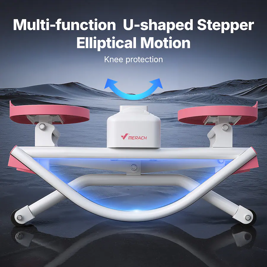 Merach Rocking Stepper MERACH Rocking Steppers for Exercise at Home, 3D Motion Stair Stepper ...
